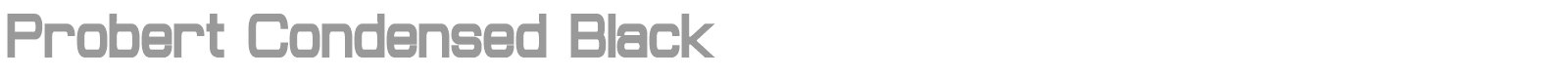 Probert font preview